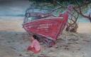 Sein Sein Lin - On the Boat