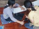 Weaving class by Naw Naw