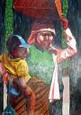 Carrying Mother by Myat Thein Zaw
