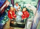 Playing Novices & Kid by Kyaw Kyaw Hein