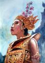 Traditional Dancer by Saw Chu Cil