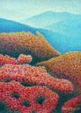Flowers Mountain by Saw Wi Htun