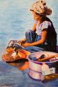 washingwoman by Myat Thein Zaw
