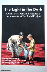 Art Exhibtion flyer ohn paiting